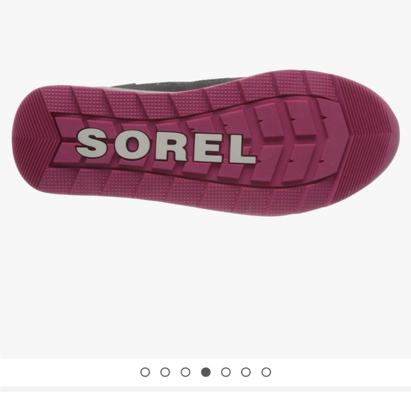 Sorel Childrens Whitney ll Puffy MID Waterproof Boots In Quarry/pink Sz 11 - Picture 6 of 14